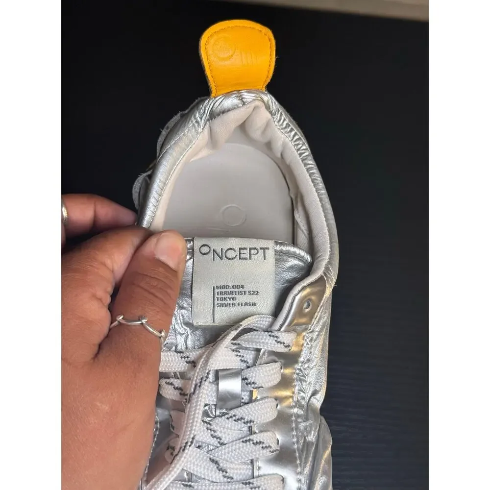 ONCEPT Tokyo MOD.004 Travelist S22 Silver Flash Sneakers Women’s 7.5